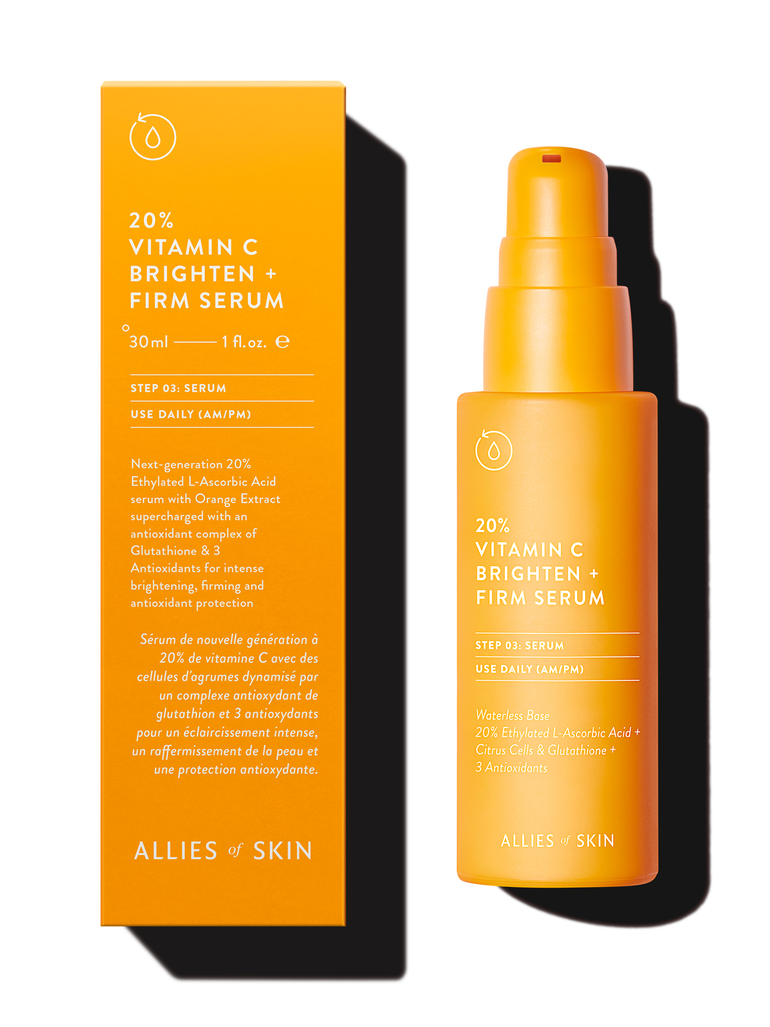 Allies of Skin 20% Vitamin C Brighten + Firm Serum