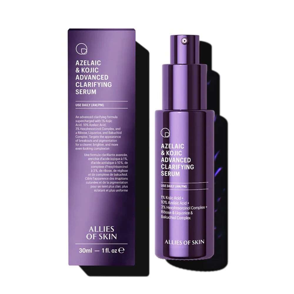 Allies of Skin Azelaic & Kojic Advanced Clarifying Serum Сыворотка с азелаиновой кислотой 30 мл