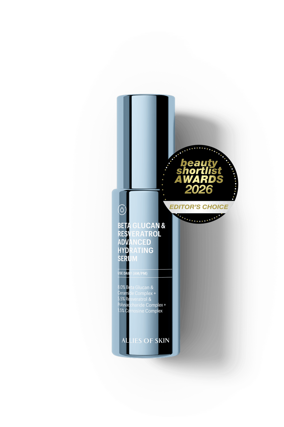 Allies of Skin  Beta Glucan Resveratrol Advanced Hydrating Serum