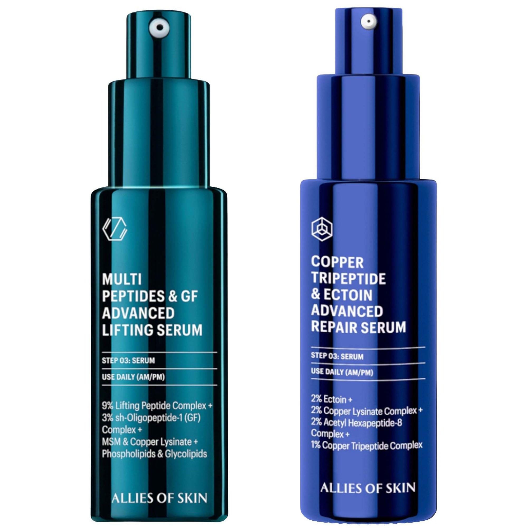 Allies of Skin Copper Tripeptide & Ectoin Advanced Repair Serum 30 ml