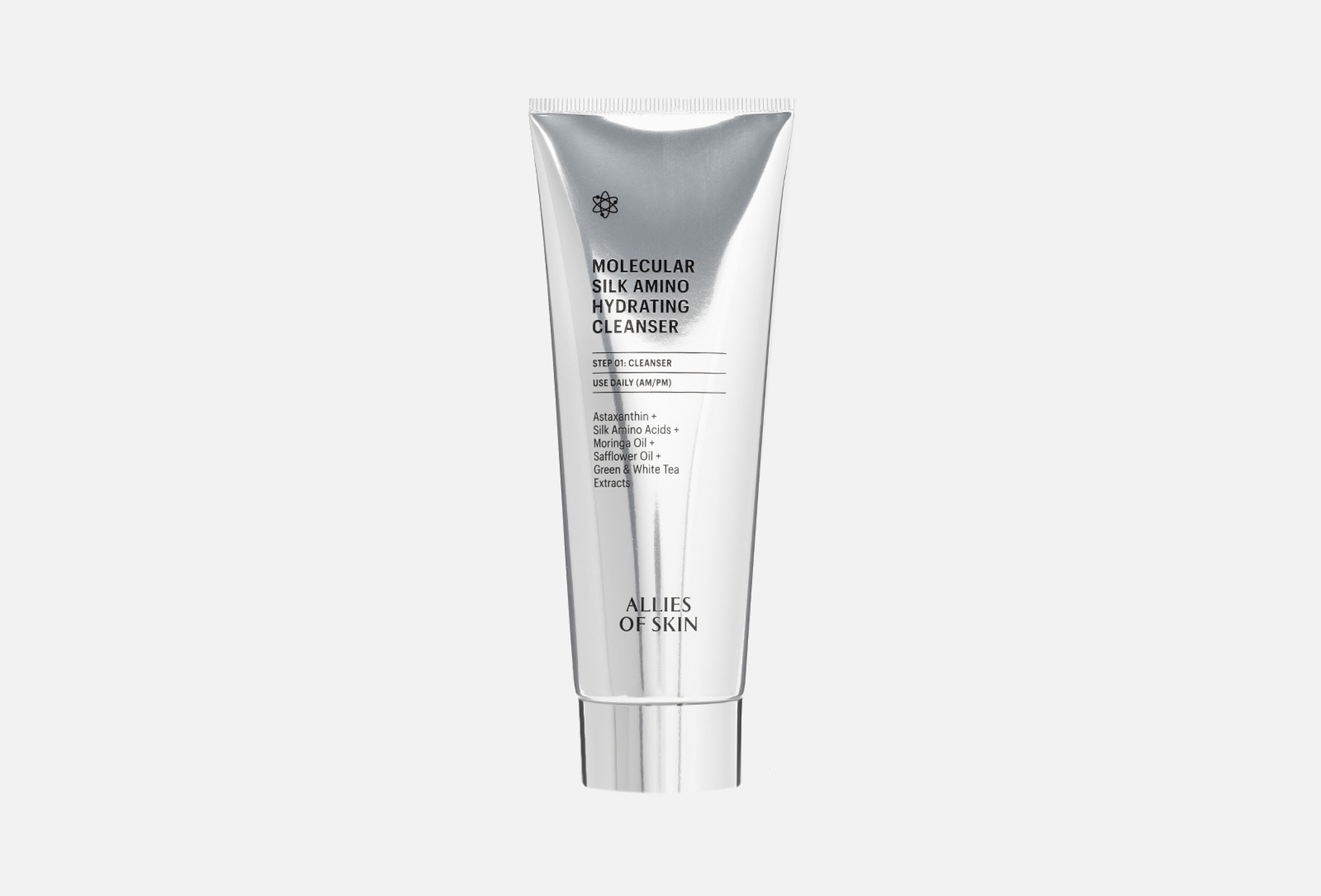Allies Of Skin Molecular Silk Amino Hydrating Cleanser Молекулярное очищающее средство 100 мл