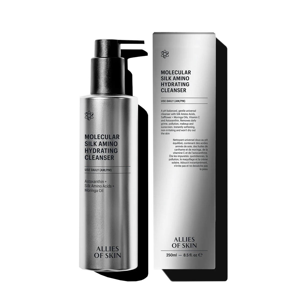 ALLIES OF SKIN Molecular Silk Amino Hydrating Cleanser 250 мл