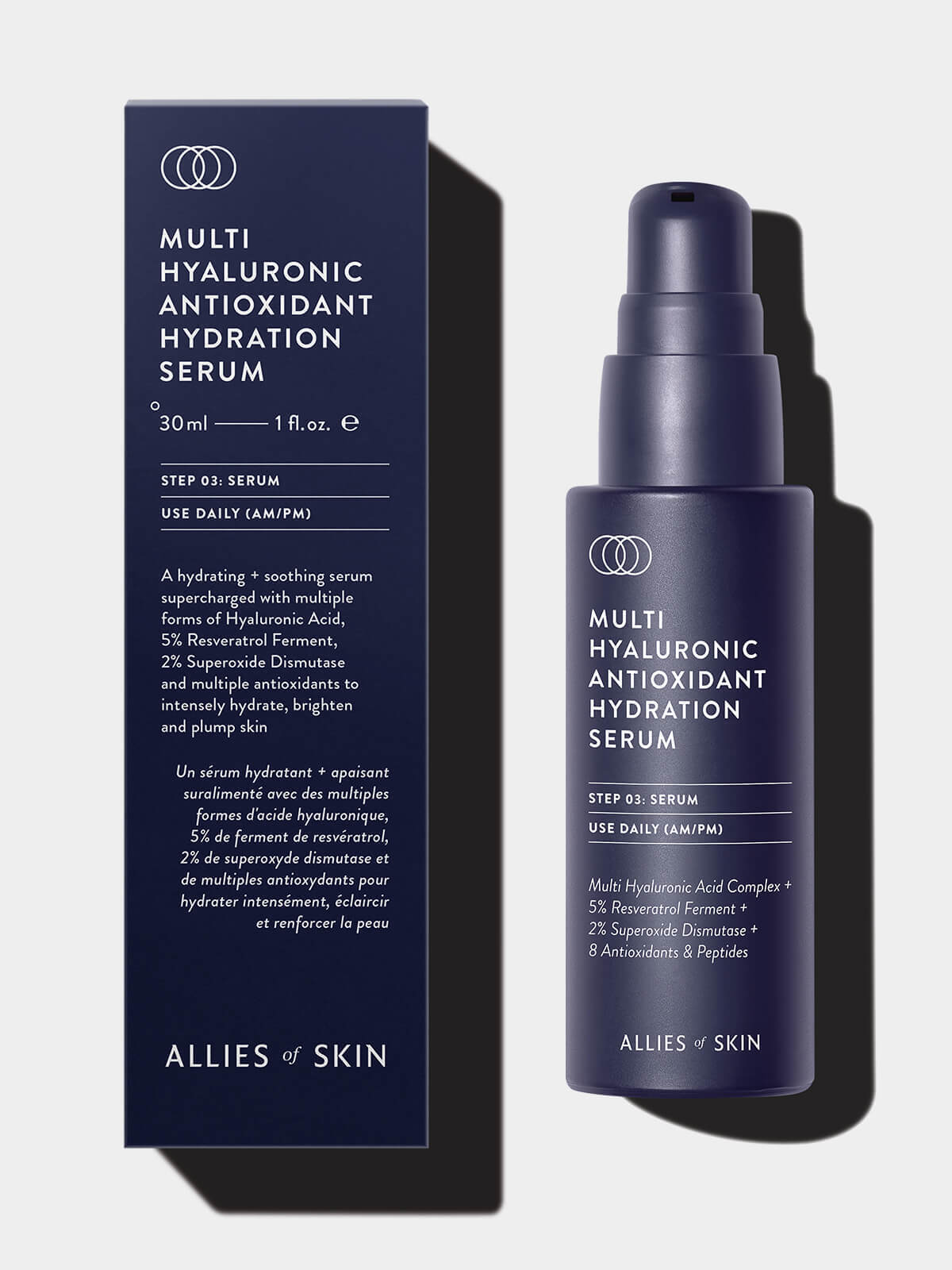 Allies of Skin Multi Hyaluronic Antioxidant Hydration Serum