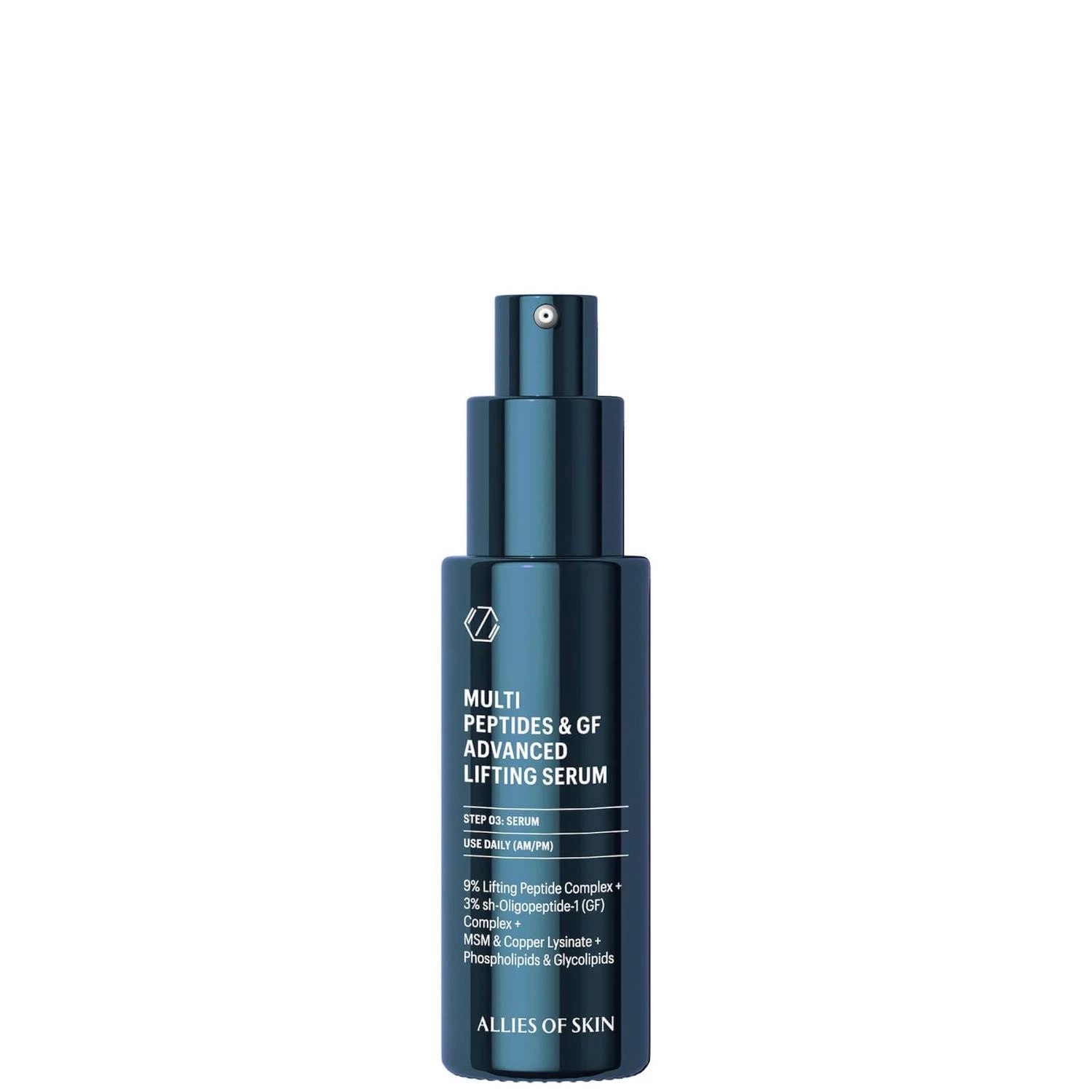 ALLIES OF SKIN Multi peptides&Gf advanced lifting serum лифтинг -сыворотка 30 мл