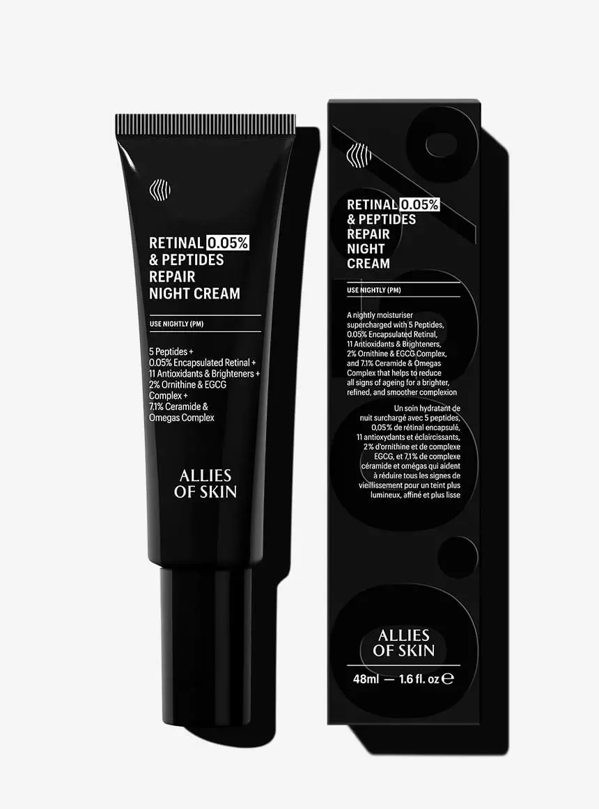 Allies of Skin Retinal 0,1%&Peptides Advanced Repair Night Cream