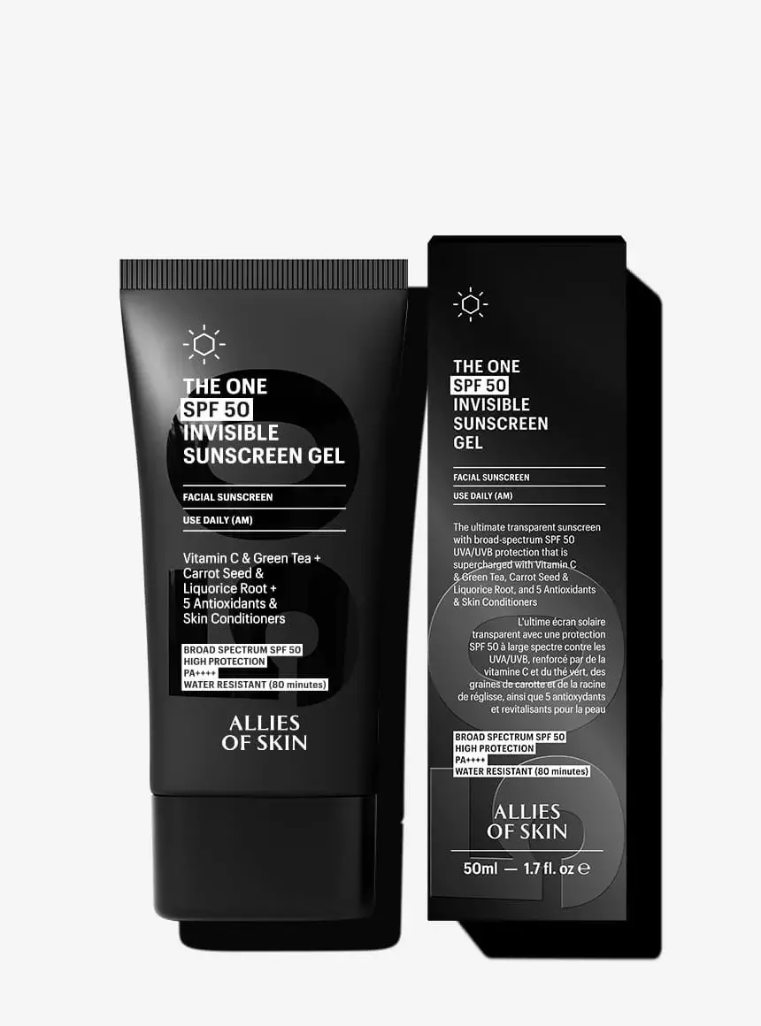 Allies of Skin The One SPF 50 Invisible Sunscreen Gel
