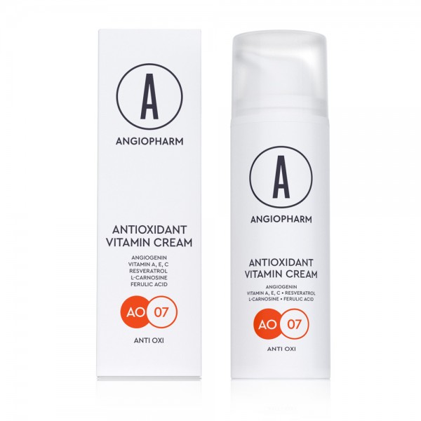 ANGIOPHARM Антиоксидантный крем с витаминами 50 мл.