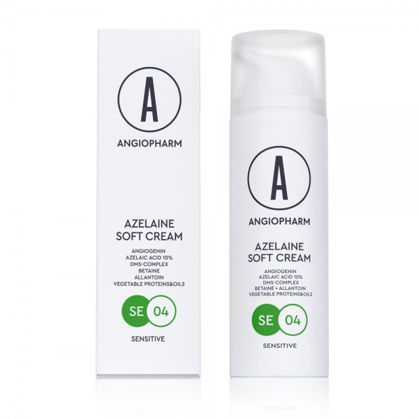 ANGIOPHARM АЗЕЛАИНОВЫЙ КРЕМ ДЛЯ ЧУВСТВИТЕЛЬНОЙ КОЖИ, 50 мл