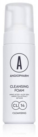 ANGIOPHARM Cleansing Foam ОЧИЩАЮЩАЯ ПЕНКА С АМИНОКИСЛОТАМИ, 160 мл