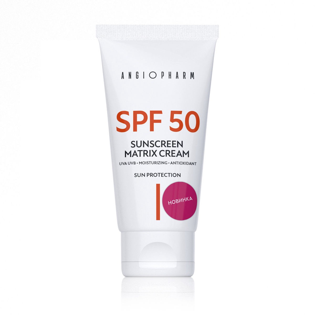 ANGIOPHARM Солнцезащитный Матрикс lV крем SPF 50, для лица 50мл