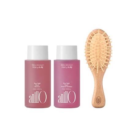 ANILLO Rosy Night  Repair Hair & Brush Set