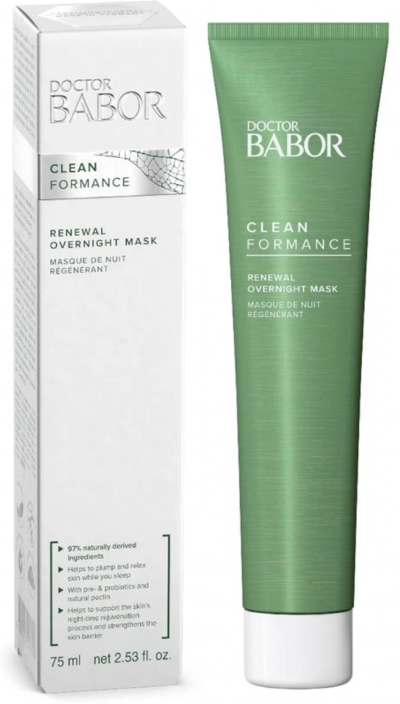 Babor Ночная маска для лица «Clean Formance Renewal Overnight Mask» 75 мл