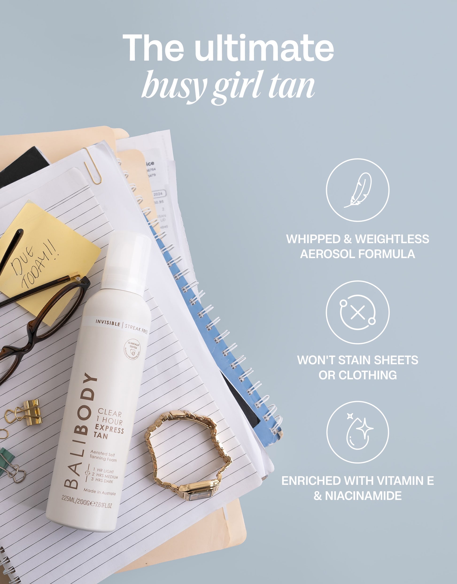 BALIBODY Clear 1 Hour Express Tan - Экспресс Автозагар для тела