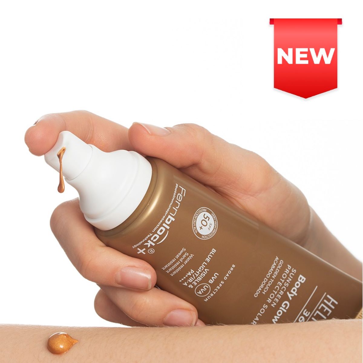 Cantabria labs Гель фотопроектор для тела Сияние кожи с SPF50+ Heliocare 360 Body Glow  100мл