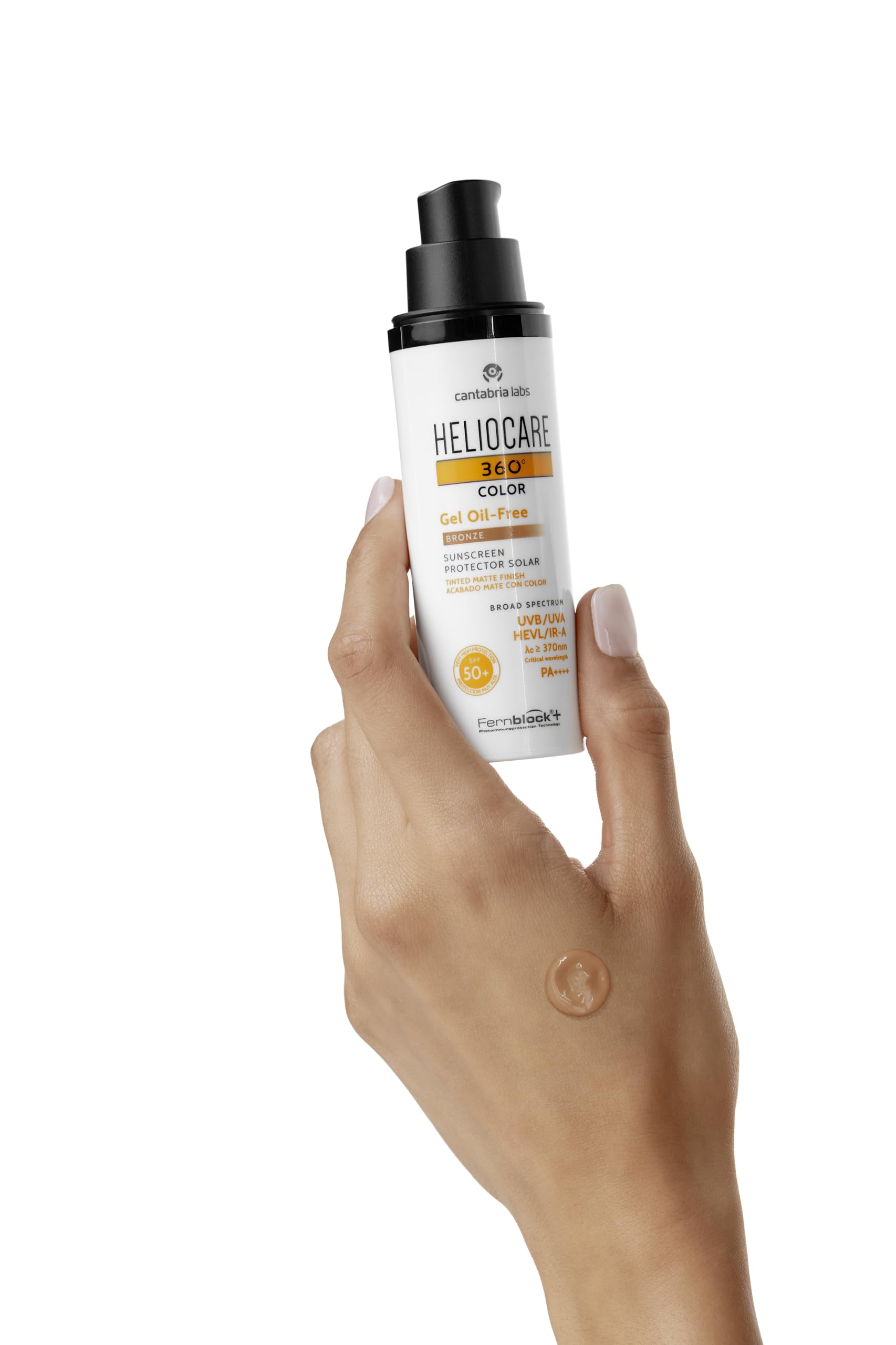 CANTABRIA LABS Гель солнцезащитный HELIOCARE 360º Color  Gel Oil-Free Beige Sunscreen SPF 50 50ml