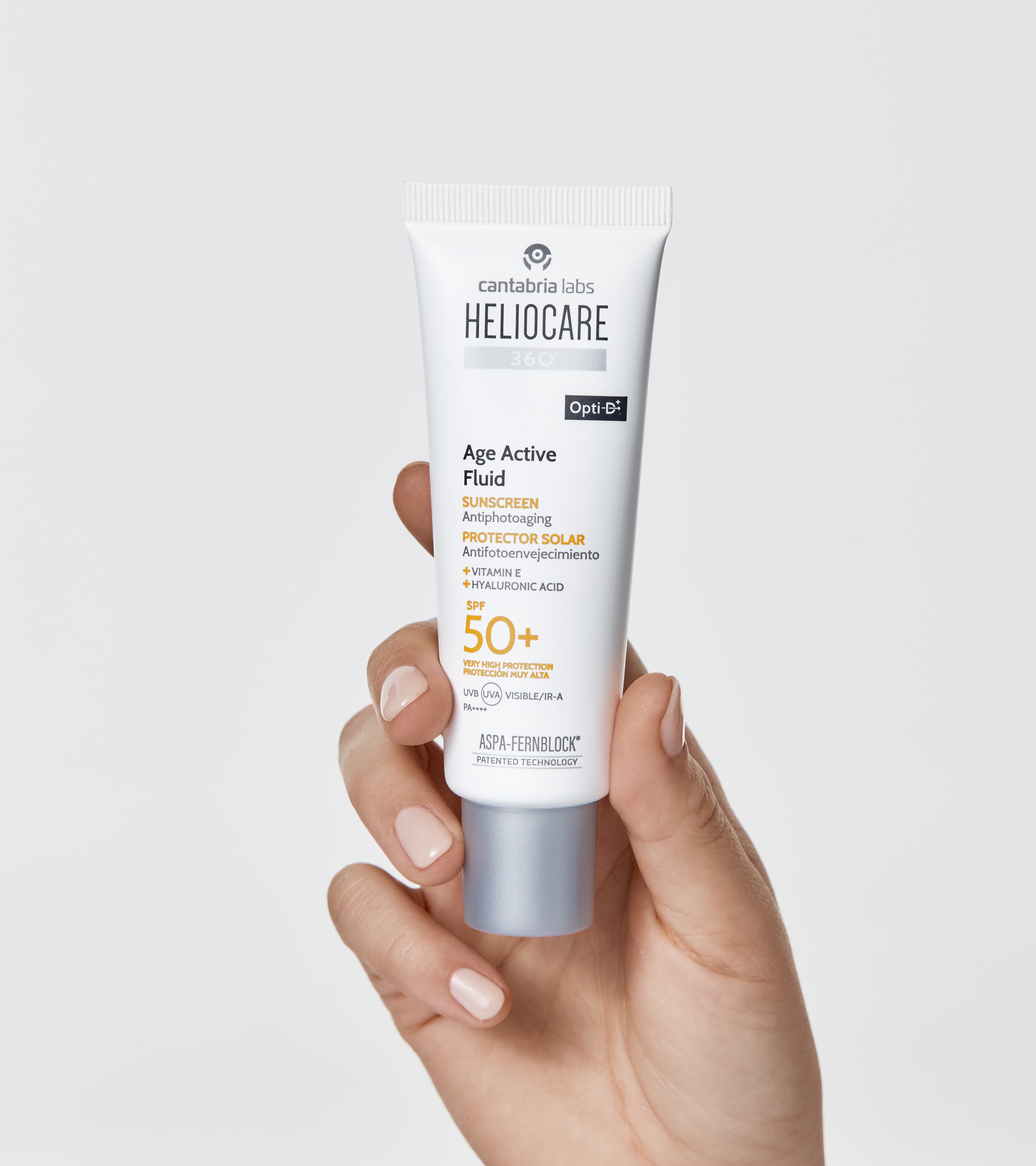CANTABRIA LABS Крем флюид солнцезащитный  антивозрастной HELIO 360º AGE ACTIVE FLUID SPF 50 50 ml