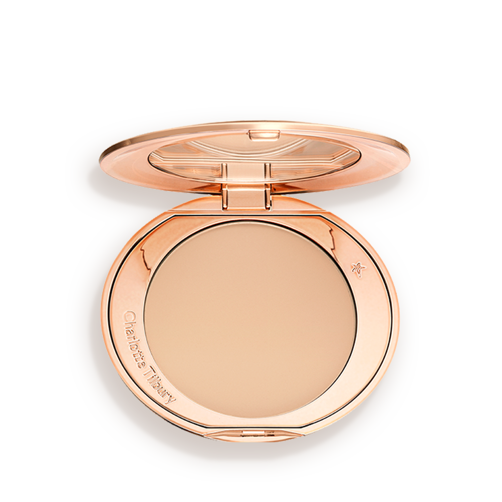 Charlotte Tilbury AirBrush flawless finish Medium Пудра бежевый