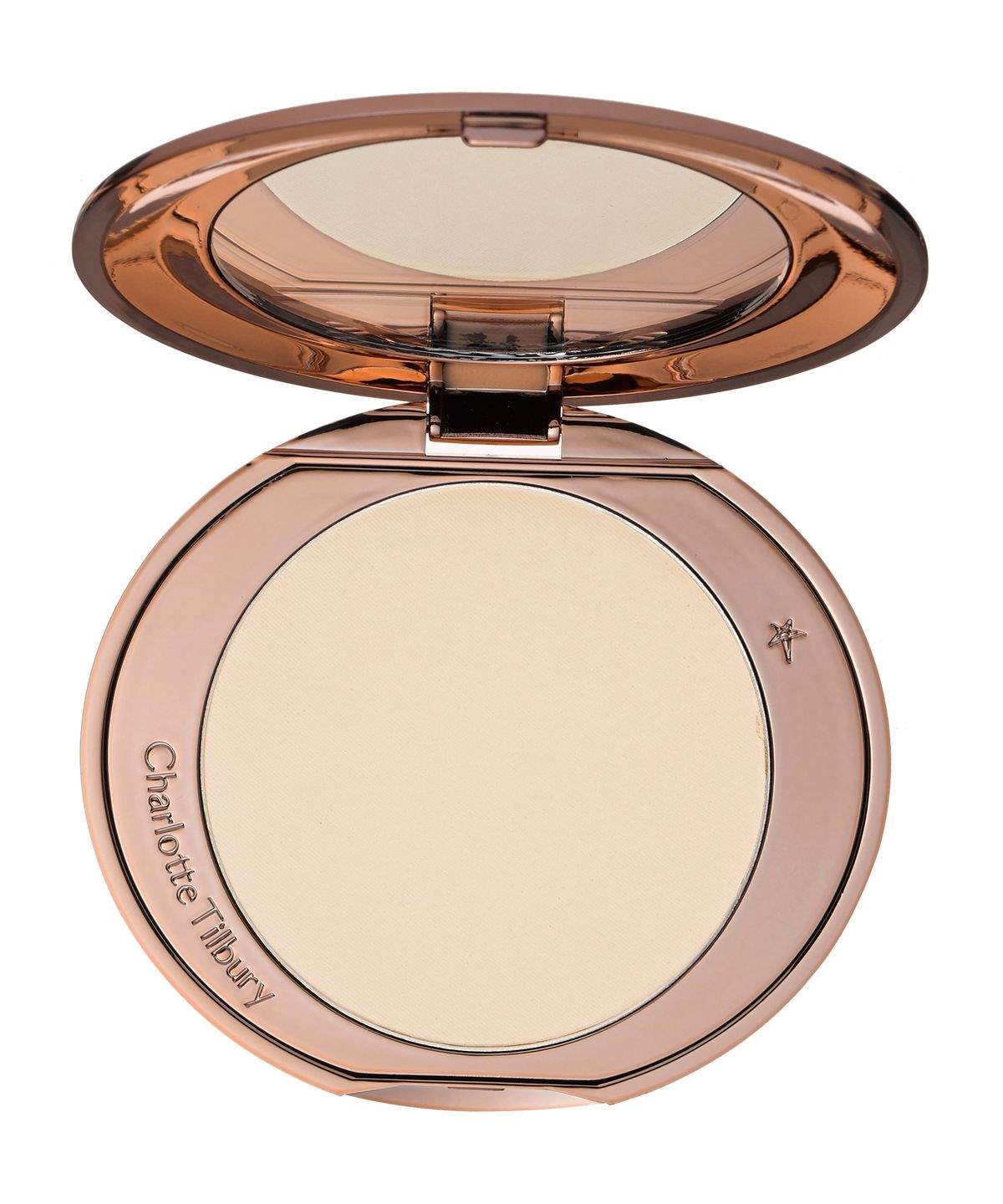 Charlotte Tilbury AIRbrush Flawless Finish Пудра с крыльями коричневая
