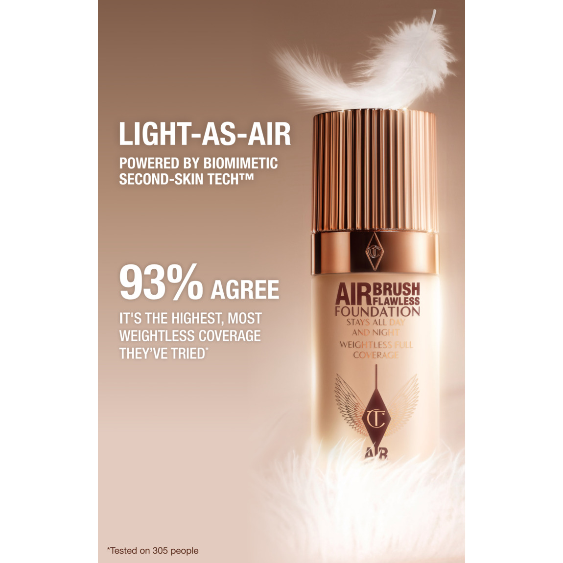 Charlotte Tilbury AIRBRUSH Foundation 6N