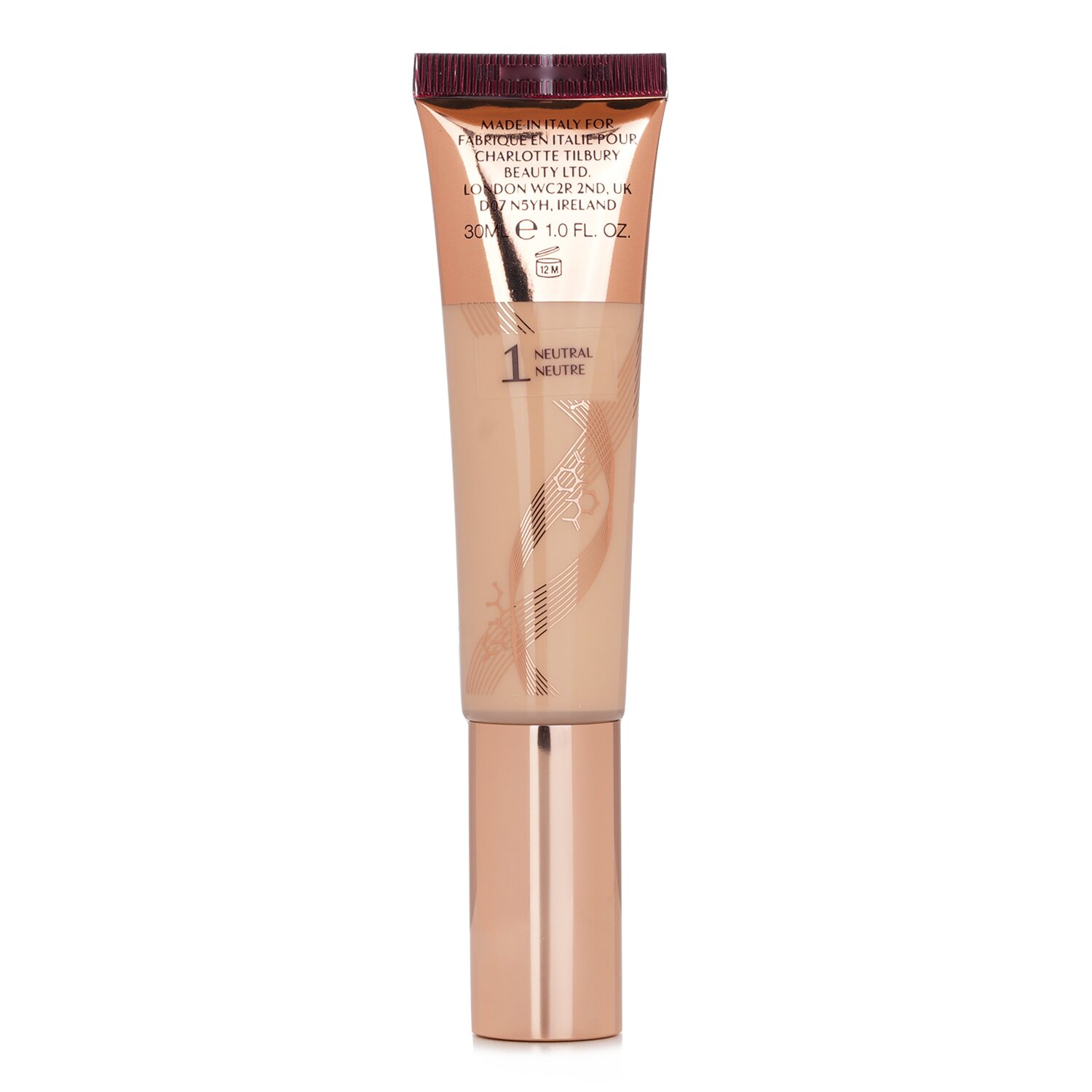 Charlotte Tilbury BEAUTIFUL SKIN FOUNDATION 1 NEUTRAL NEUTRE