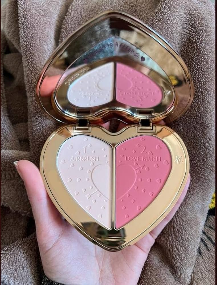 Charlotte Tilbury Beauty Soulmates Face Palette pillow talk flawless pink