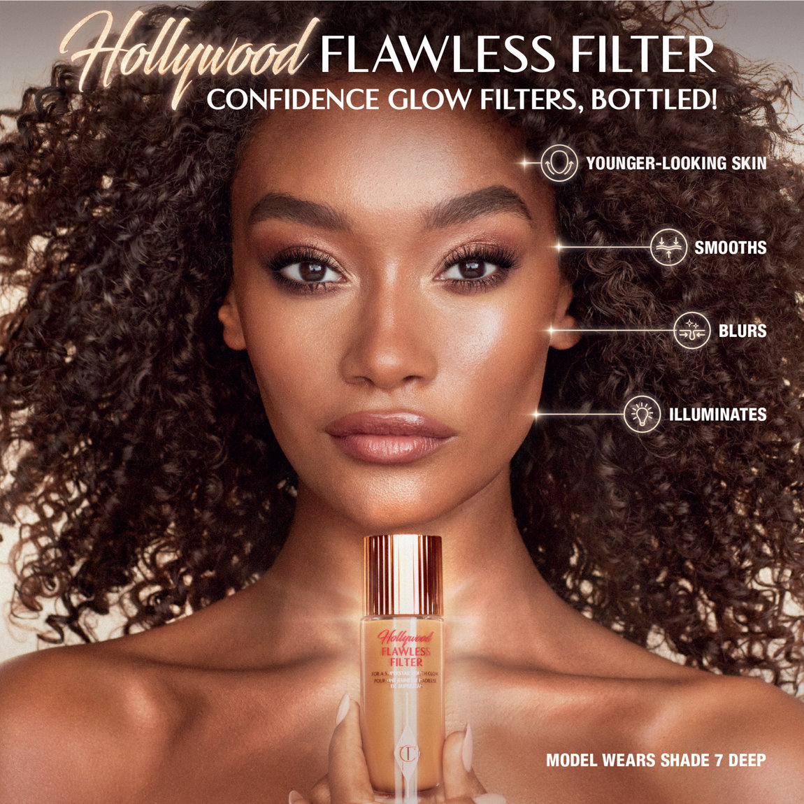 Charlotte Tilbury flawless filter 1 Fair - тон 30мл