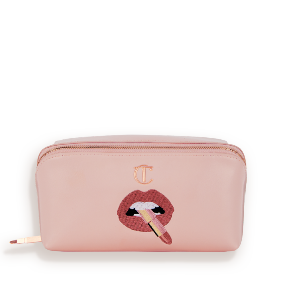 CHARLOTTE TILBURY Pillow Talk Makeup Bag bubbles