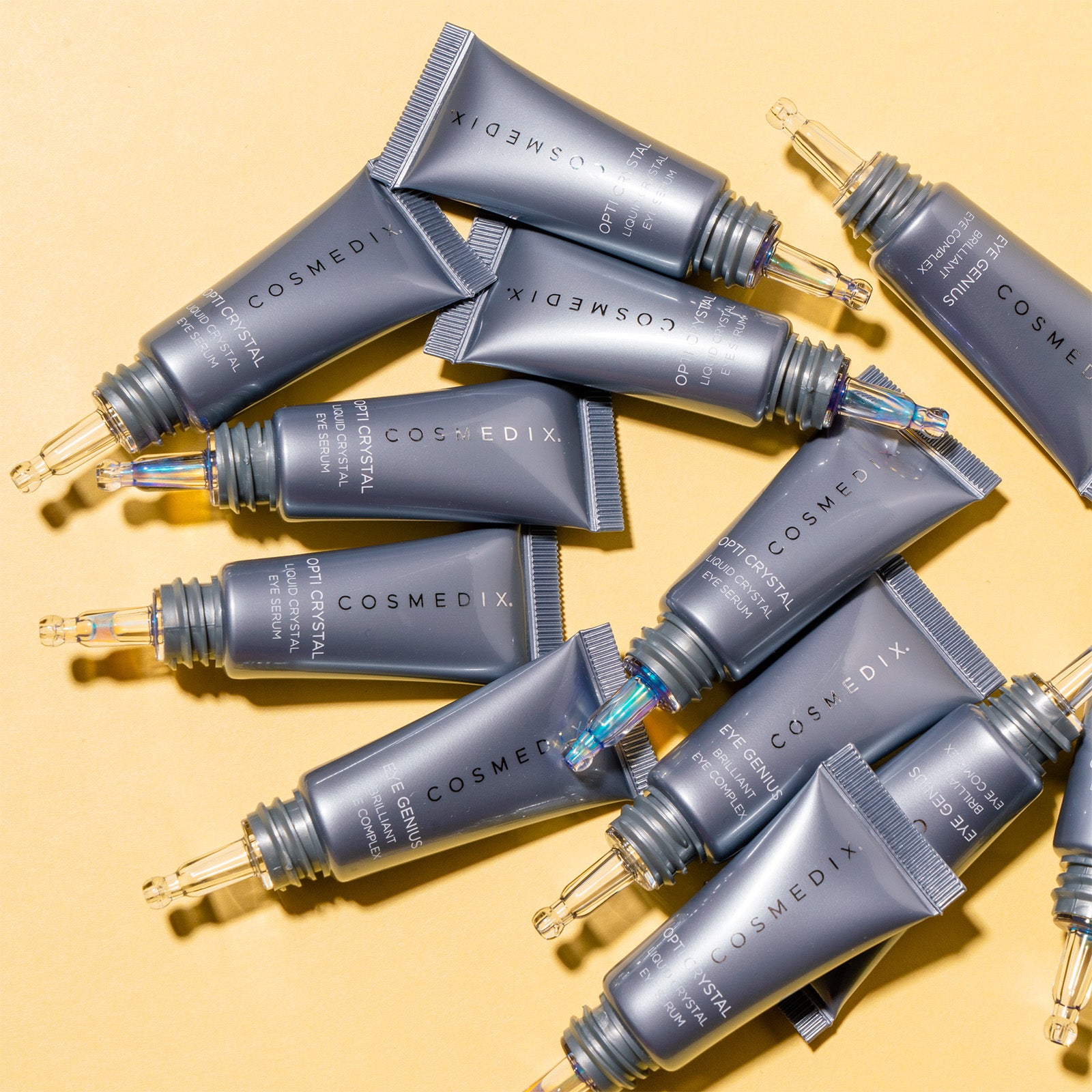 Cosmedix Набор Liquid Glow ( Lumi Crystal+Opti Cristal Liquid Cristal - Eye serum