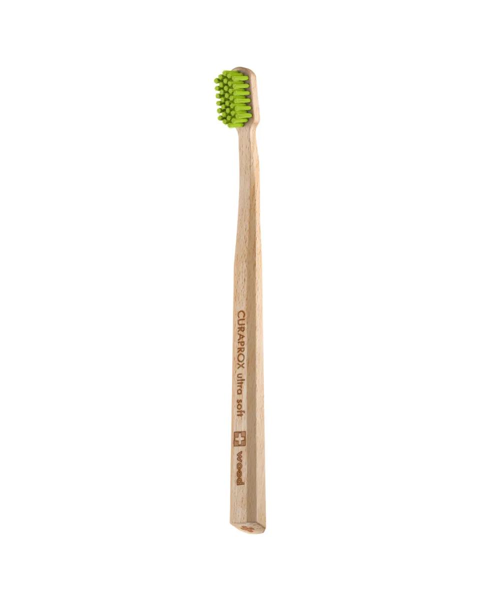 Curaprox CS Wood Зубная щетка с деревянной ручкой