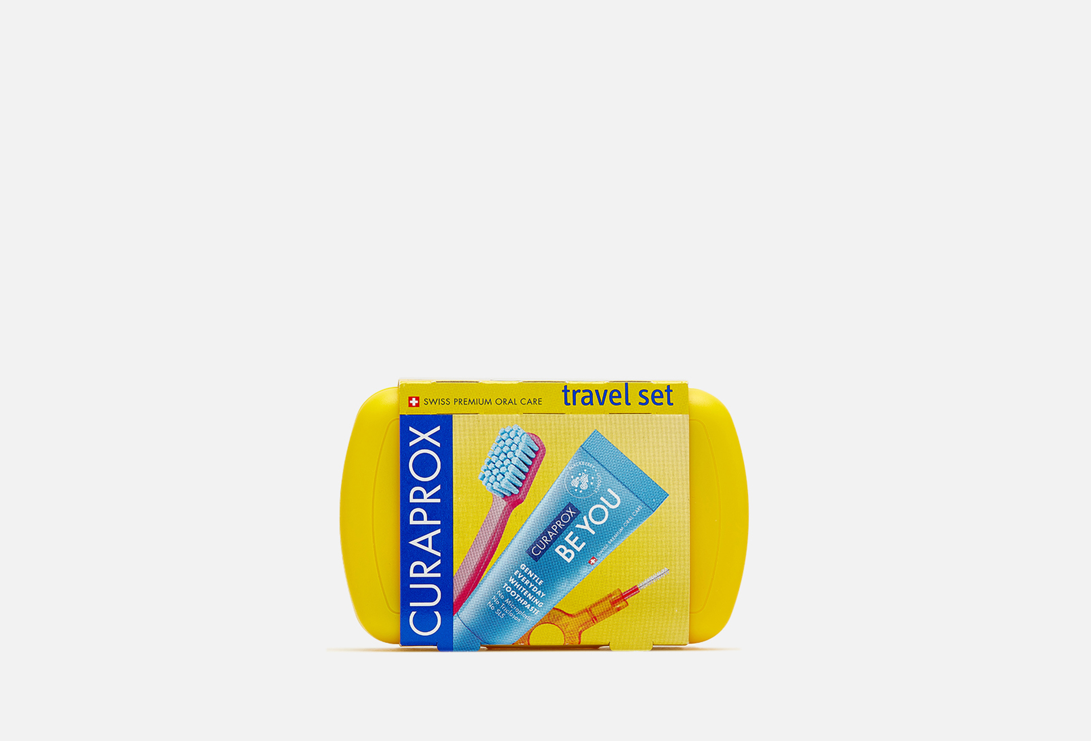 Curaprox Дорожный набор Yellow Single