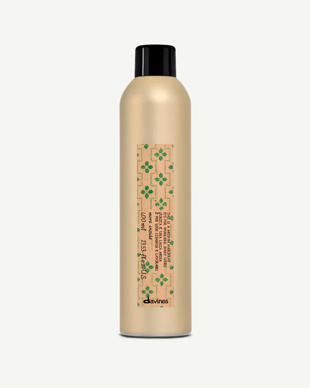 DAVINES MI MEDIUM HAIRSPRAY IT'S FOR WORKABLE SHINY LOOKS 400 ML