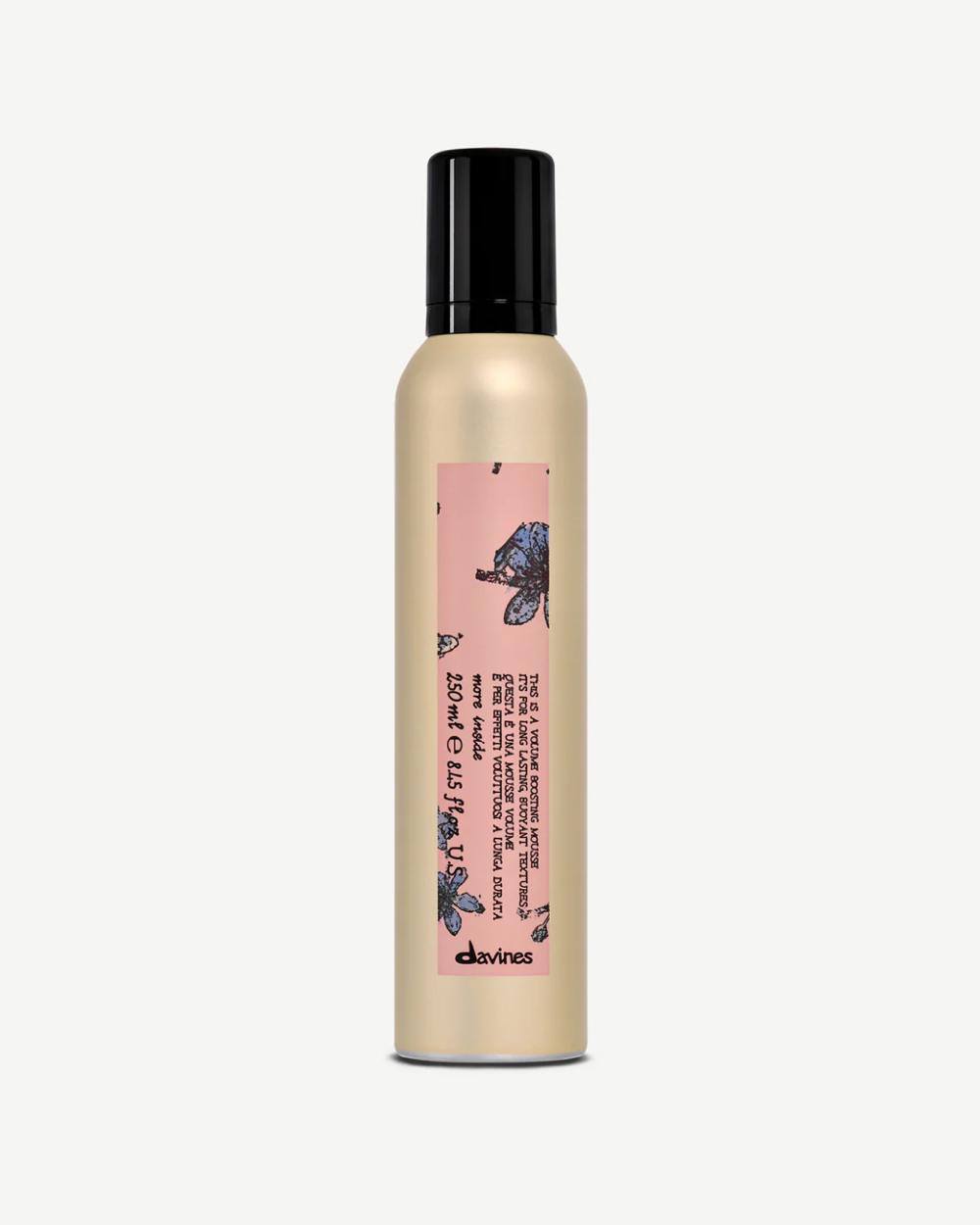 DAVINES MI VOLUME BOOSTING MOUSSE IT'S FOR LONG LASTING, BUOYANT TEXTURES 250 ML