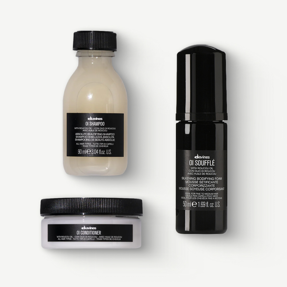 DAVINES OI LUX BOX Deep Marine World Kit