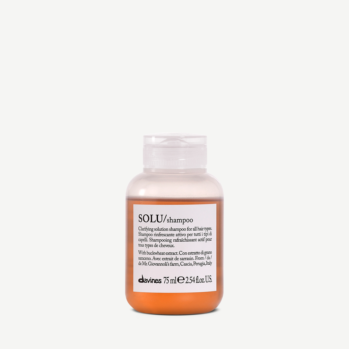 Davines SOLU СКРАБ С МОРСКОЙ СОЛЬЮ 75ML