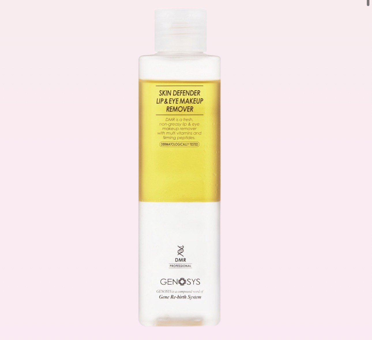 GENOSYS - Skin defender lip&eye makeup remover | Жидкость для снятия макияжа и защита губ, 200 мл (GCCR31)