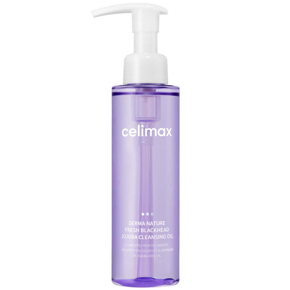 Гидрофильное масло от чёрных точек Celimax Derma Nature Fresh Blackhead Jojoba Cleansing Oil 150 мл