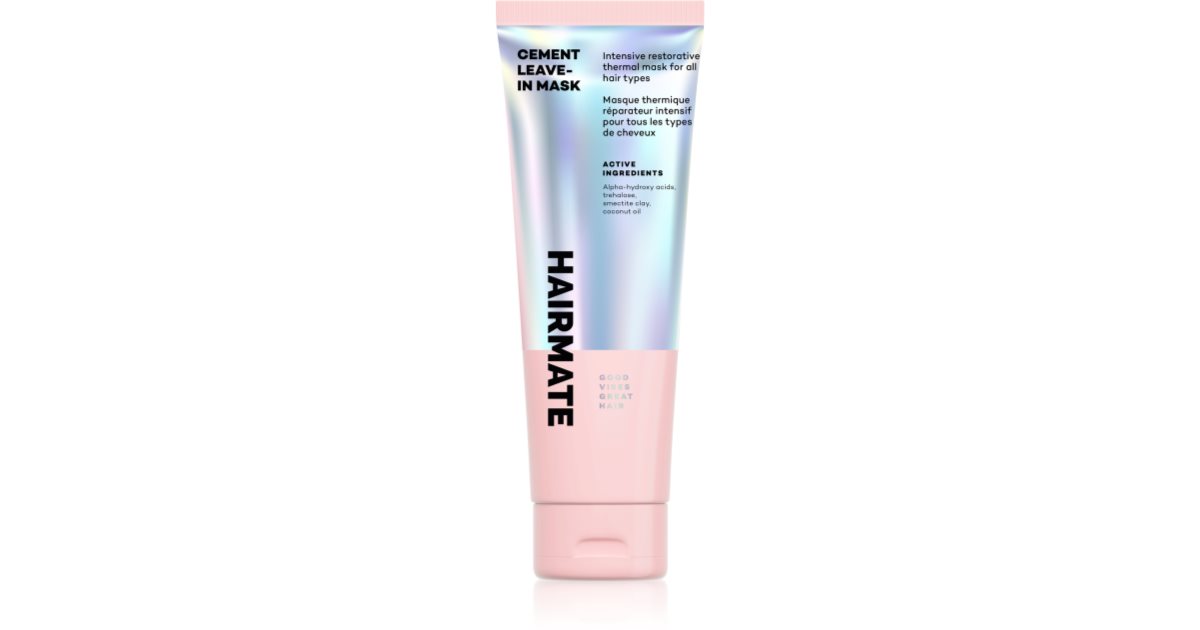 Hairmate Cement Leave-IN Mask - несмываемая термо-маска - защитная для выравнивания