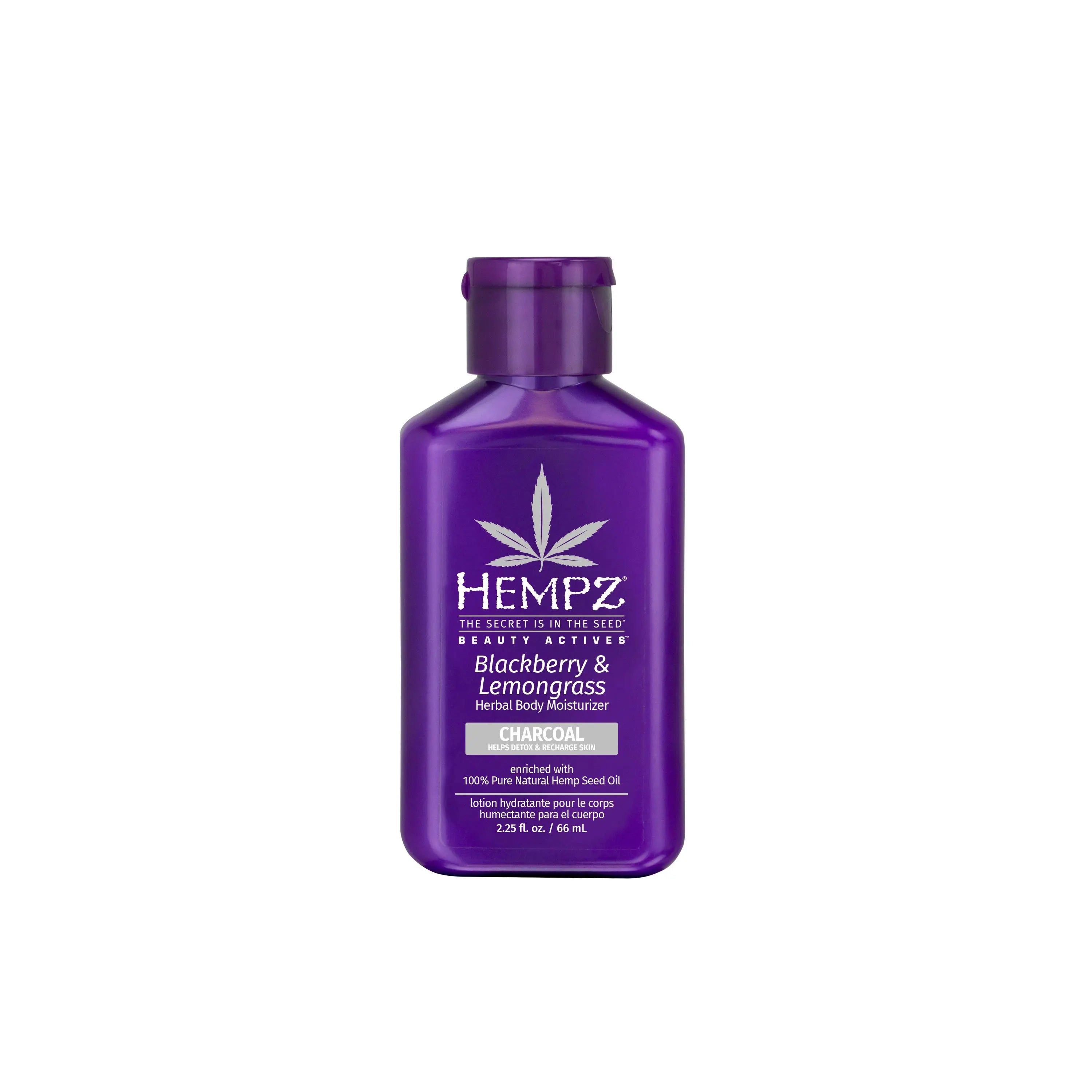 Hempz blackberry and lemongrass mini 66ml