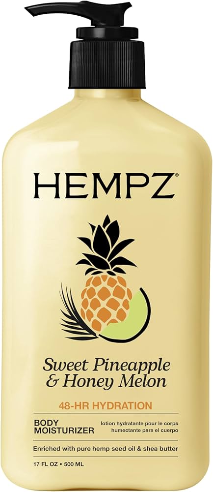 HEMPZ Молочко для тела Love out Loud Juicy Pineapple & Creamy Coconut Herbal Body Moisturizer
