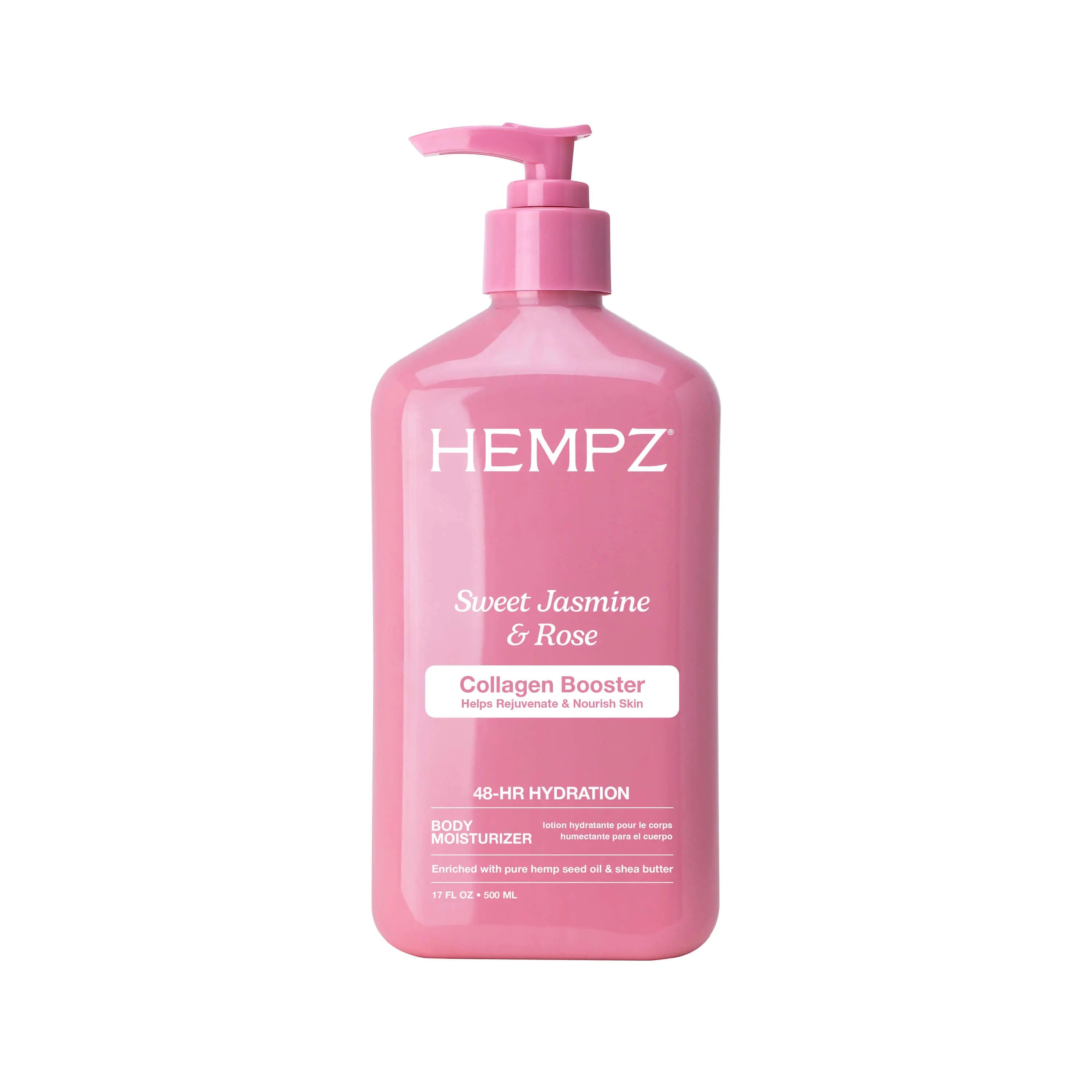 Hempz молочко для тела сладкий жасмин и роза / Sweet jasmine herbal body moisturizer 500ml