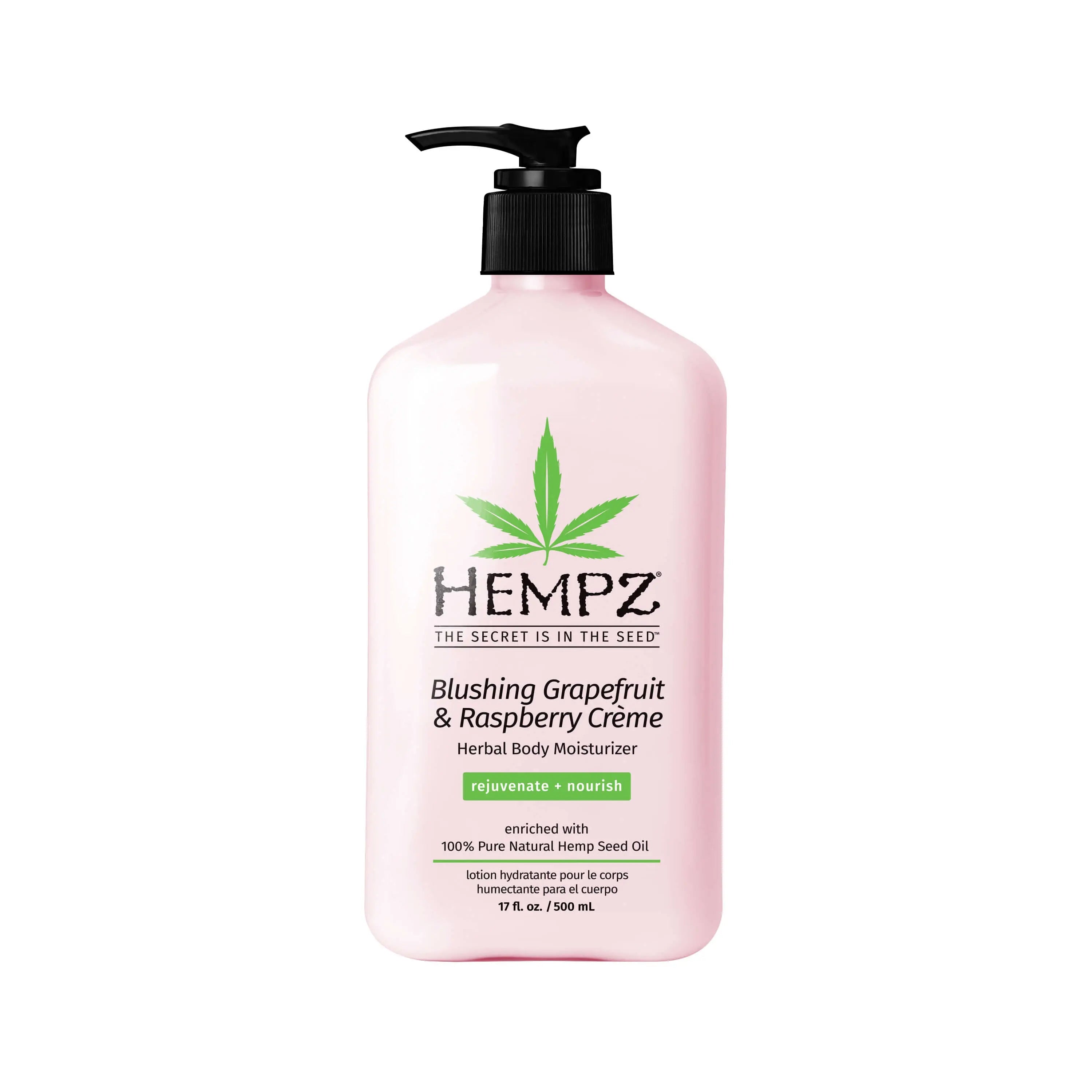Hempz Молочко для тела увлажняющее Грейпфрут&Малина / Blushing Grapefruit&Raspberry Moisturizer 500ml