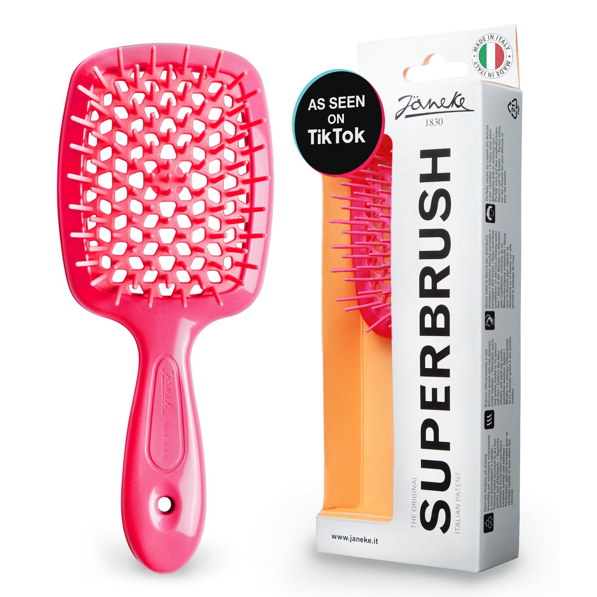 JANEKE hairbrush большая