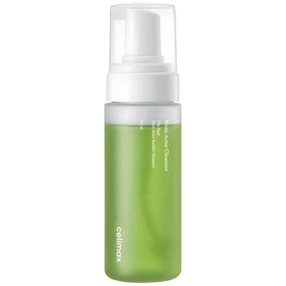 Кислородная пенка с экстрактом нони Celimax The Real Noni Acne Bubble Cleanser  155 мл