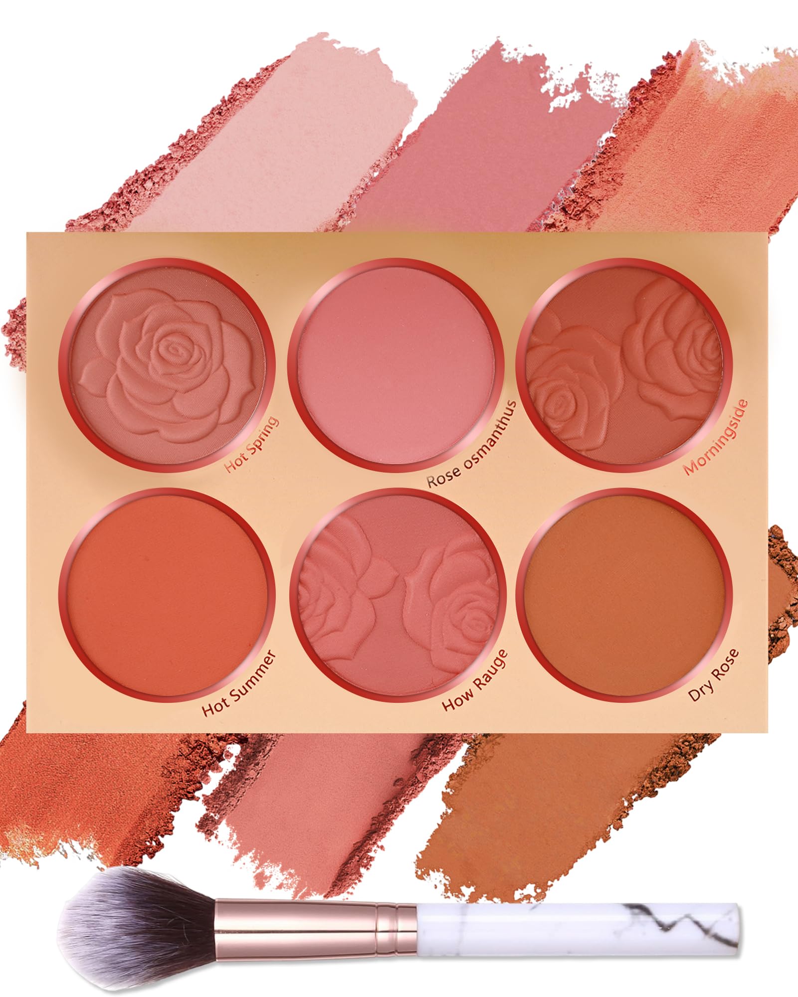 Madlen’s cheek blush&brush Peach colour