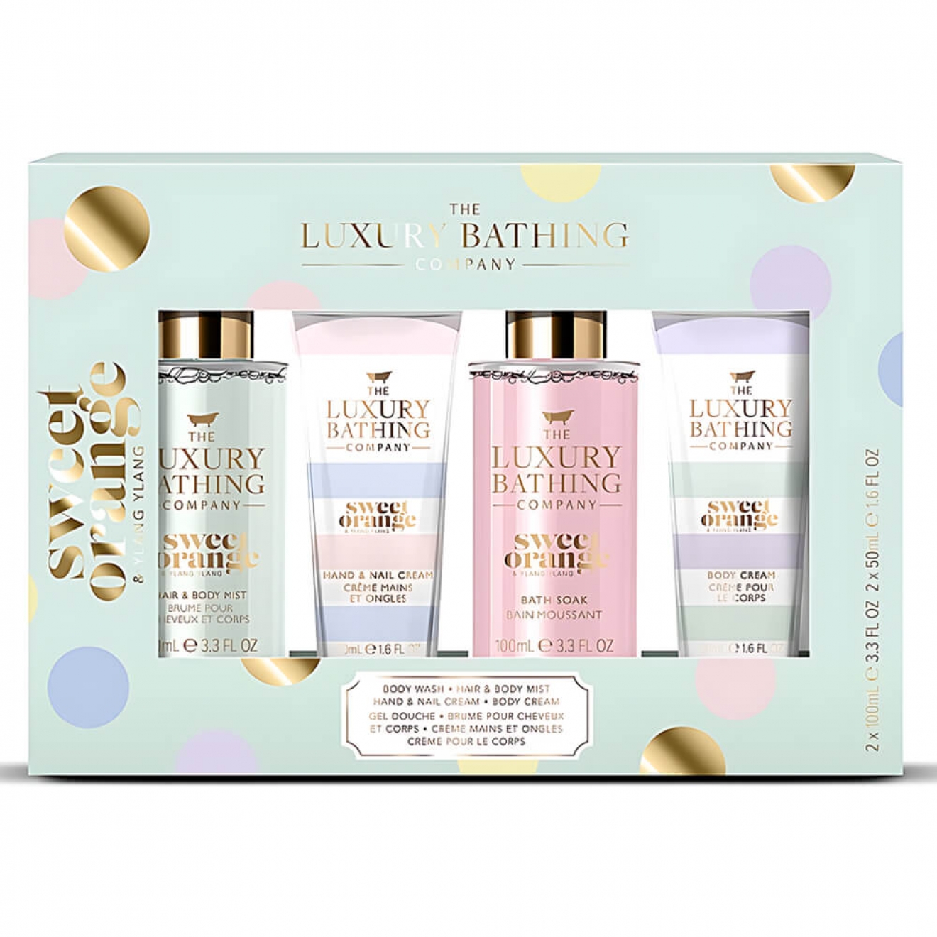 Набор Luxury Bathing - гель для душа, крем для рук, пенна для ванн