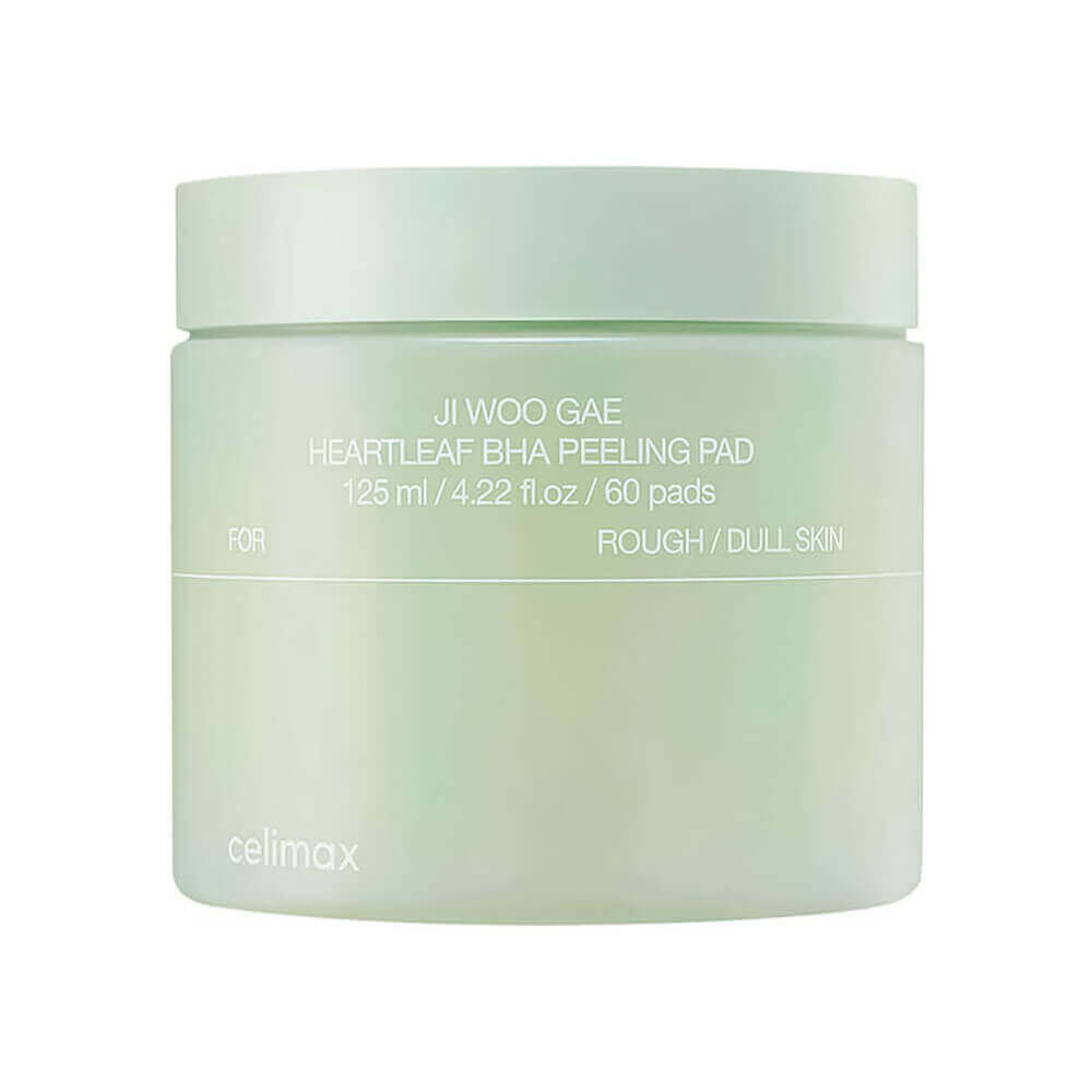 Отшелушивающие пэды с экстрактом хауттюйнии Celimax Ji Woo Gae Heartleaf BHA Peeling Pad 125 мл