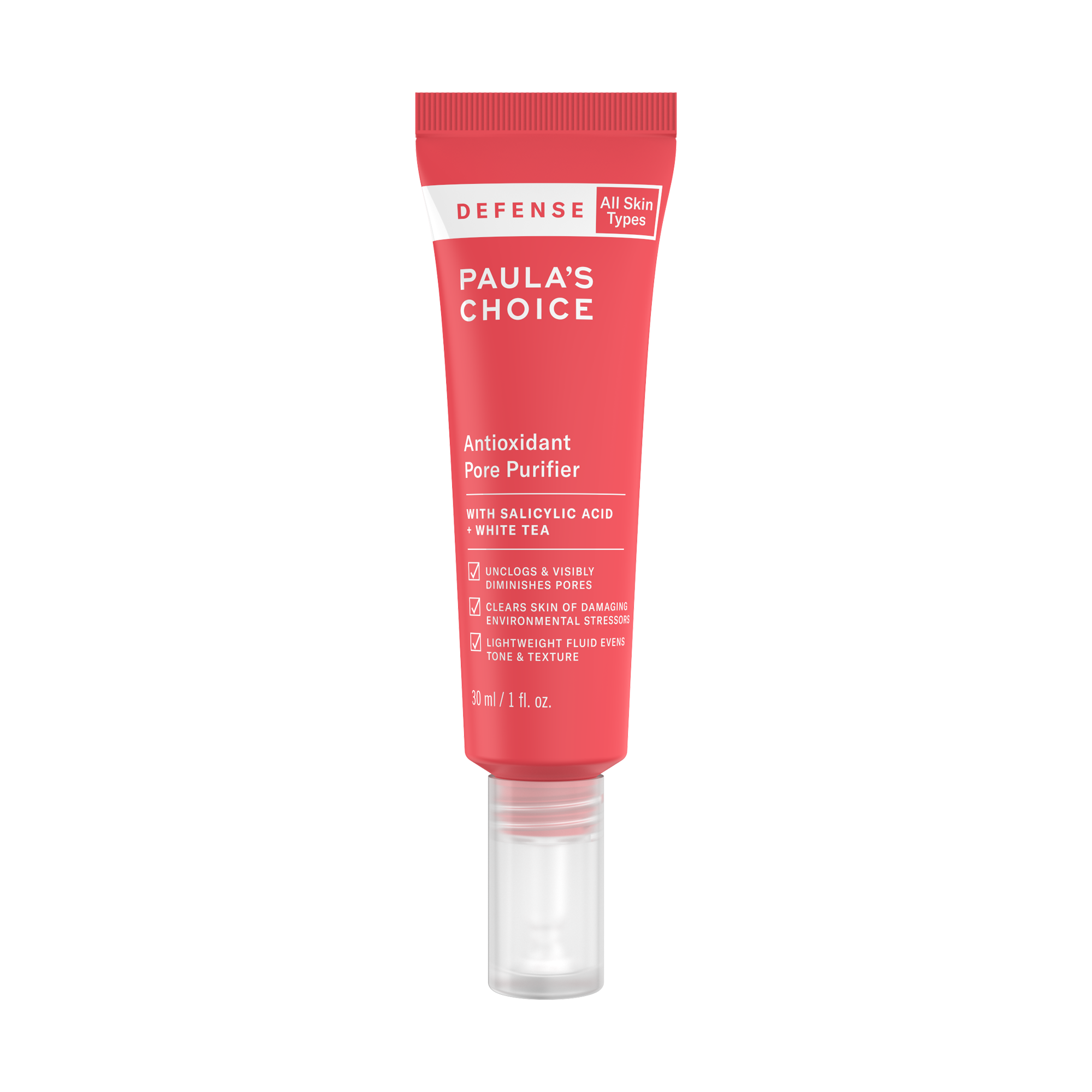 Paula's Choice Defense Antioxidant Pore Purifier / Антиоксидантная сыворотка с салициловой кислотой для очищения и сужения пор 30ml