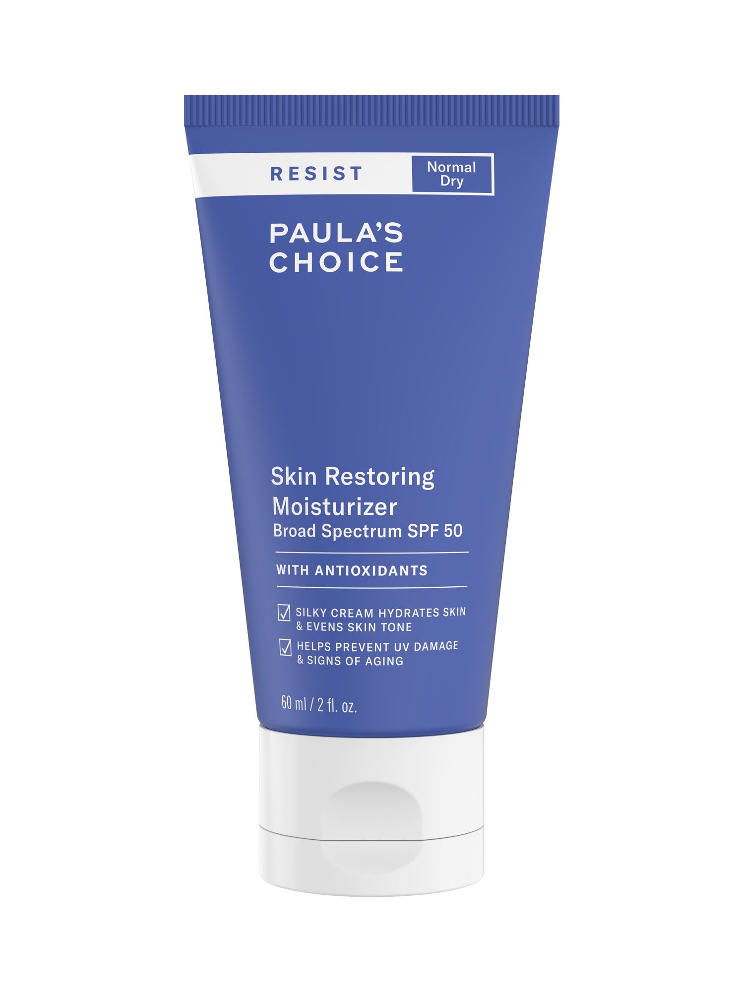 Paula's Choice Resist Skin Restoring Moisturizer with SPF 50 / Крем с SPF 50 для зрелой кожи нормальной и сухой 60ml