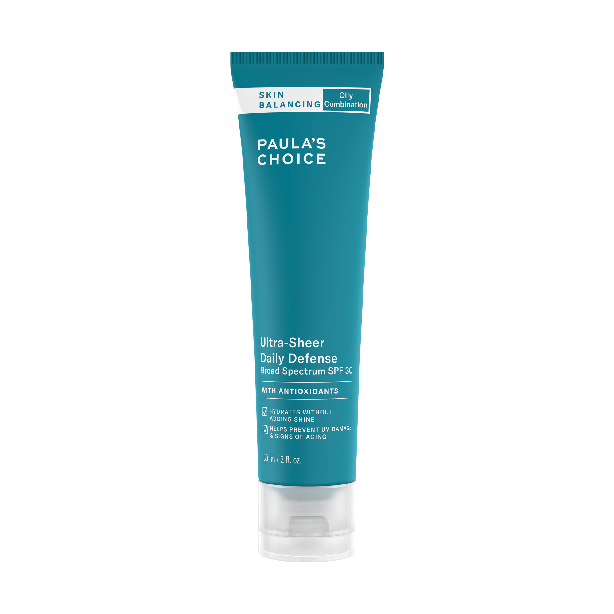 Paula's Choice Skin Balancing Ultra-Sheer Daily Defense SPF 30 / Крем с SPF 30 для нормальной, жирной, комбинированной кожи 60ml