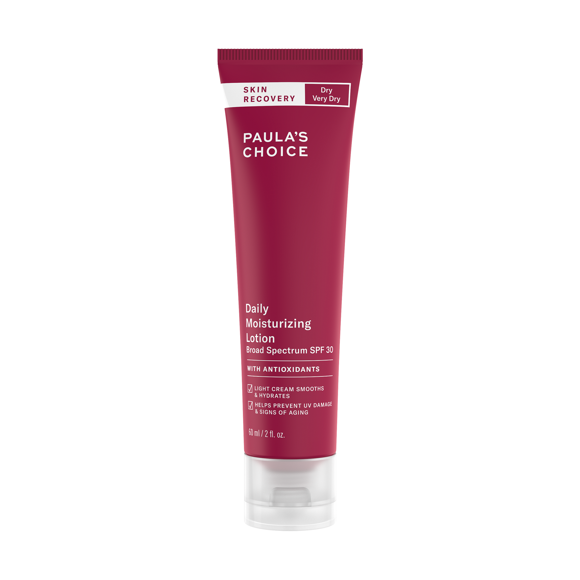 Paula's Choice Skin Recovery Daily Moisturizing Lotion SPF 30 / Крем с SPF 30 для нормальной, сухой и очень сухой кожи 60ml